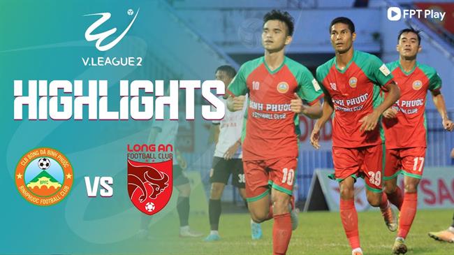 Video Binh Phuoc vs Long An (Vong 12 HNQG 2023)