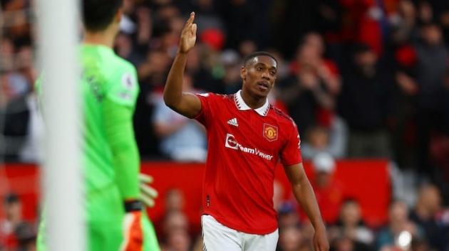 Anthony Martial trở lại tập luyện Anthony Martial tro lai tap luyen