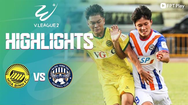 Video Hoa Binh vs Vung Tau (Vong 13 HNQG 2023)