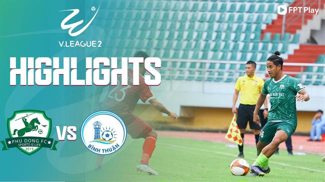 Video Phu dong vs Binh Thuan (Vong 13 HNQG 2023)