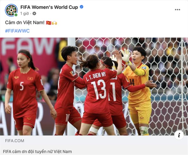 FIFA gửi thông điệp đặc biệt đến ĐT nữ Việt Nam 1