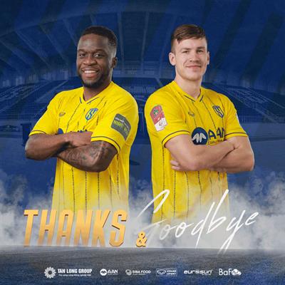 SLNA chia tay bộ đôi ngoại binh sau khi trụ hạng thành công 1 SLNA chia tay bộ đôi ngoại binh sau khi trụ hạng thành công 1