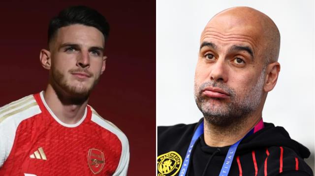 Pep Gardiola đánh giá cao Declan Rice Pep Gardiola danh gia cao Declan Rice