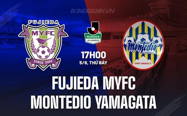 Nhận định Fujieda MYFC vs Montedio Yamagata 17h00 ngày 5/8 (Hạng 2 Nhật 2023)