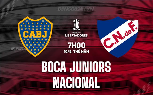 Nhận định Boca Juniors vs Nacional 7h00 ngày 10/8 (Copa Libertadores 2023)