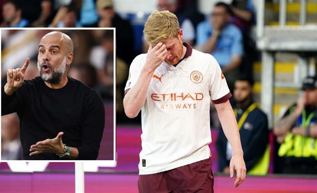 Pep Guardiola: Chấn thương của De Bruyne là tổn thất lớn