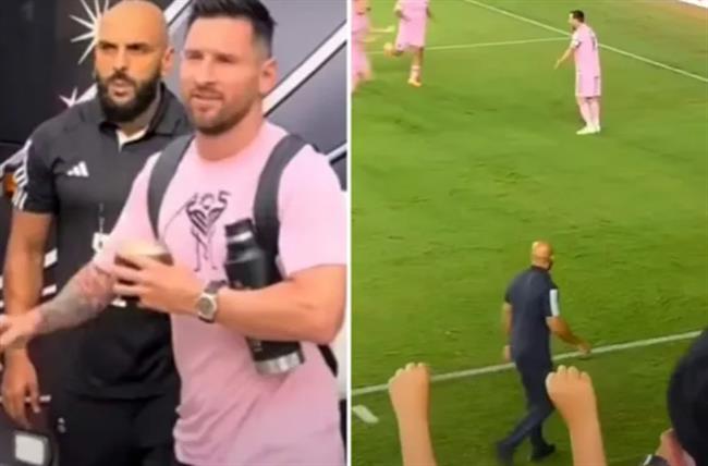 NHM phấn khích với người vệ sỹ của Lionel Messi