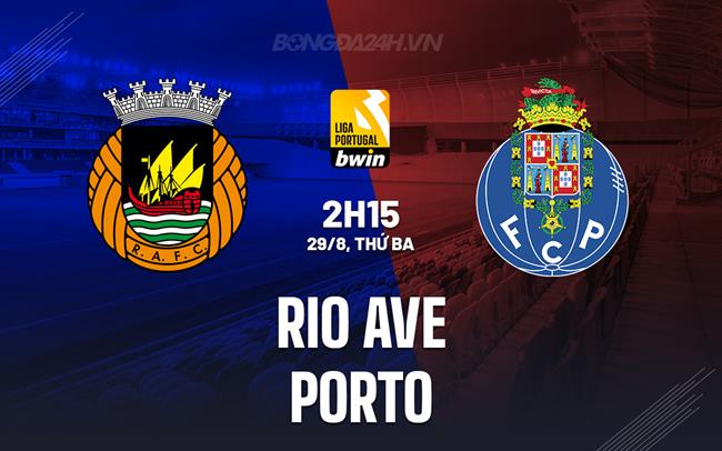 Nhận định - dự đoán Rio Ave vs Porto 2h15 ngày 29/8 (VĐQG Bồ Đào Nha 2023/24)