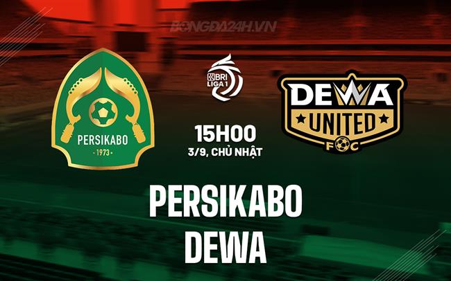 Nhận định - dự đoán Persikabo vs Dewa 15h00 ngày 3/9 (VĐQG Indonesia 2023/24)