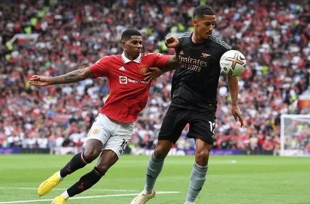 William Saliba danh gia rat cao Marcus Rashford