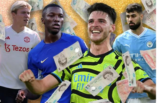Đội hình đắt giá nhất Premier League ở Hè 2023