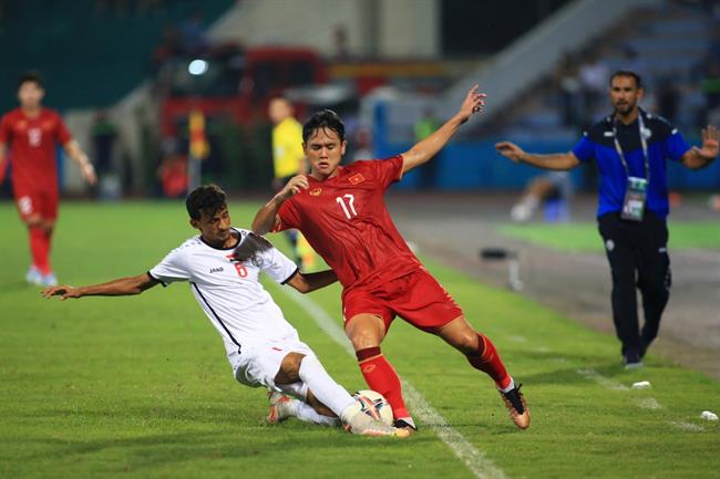 Vo Minh Trong dT U23 Viet Nam vs U23 Yemen 9/9