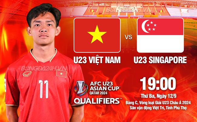 Lịch thi đấu U23 Việt Nam hôm nay 1292023 mấy giờ đá Xem ở đâu 1