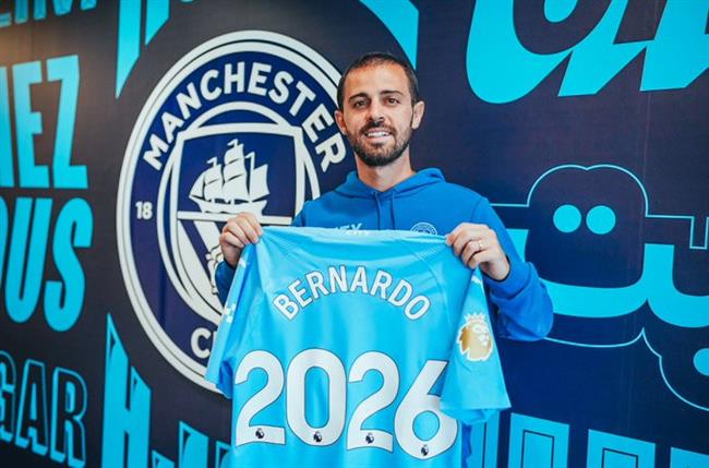 Bernardo Silva gia han voi Man City