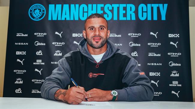 Kyle Walker chính thức gia hạn hợp đồng với Man City 1