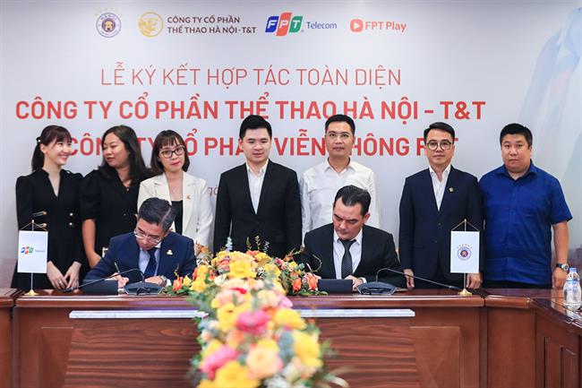 FPT Play và Cty CP Thể Thao Hà Nội - T&T hợp tác toàn diện trong lĩnh vực thể thao, giải trí 1 FPT Play và Cty CP Thể Thao Hà Nội - T&T hợp tác toàn diện trong lĩnh vực thể thao, giải trí 1