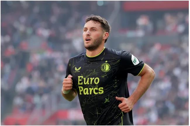 Arsenal quan tam Santiago Gimenez cua Feyenoord