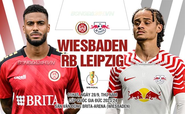 Nhận định Wehen Wiesbaden vs Leipzig 1h45 ngày 28/9 (Cúp quốc gia Đức 2023/24)