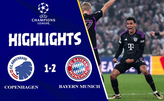 Video Copenhagen vs Bayern Munich cup C1 2023/2024