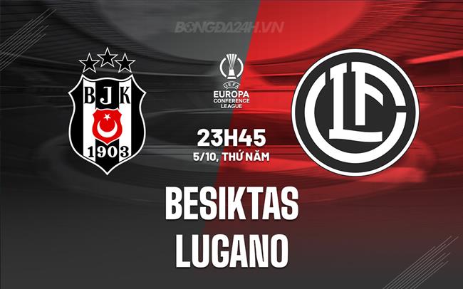Nhận định Besiktas vs Lugano 23h45 ngày 5/10 (Conference League 2023/24)