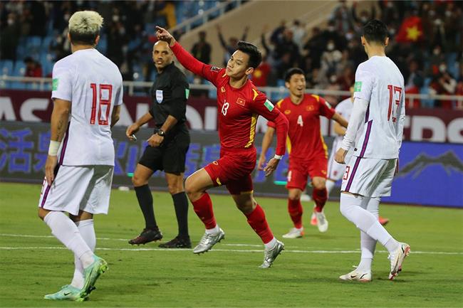 Trong lan doi dau gan nhat Viet Nam da vuot qua Trung Quoc 3-1. (anh: Minh Hoang/Getty)