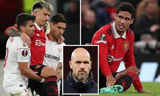 Martinez va Varane lien tuc chan thuong MU muon mua them trung ve