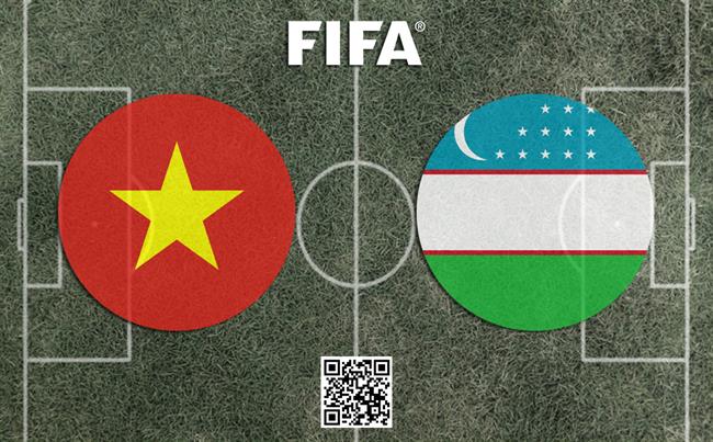 doi hinh Viet Nam vs Uzbekistan (Giao huu 2023)