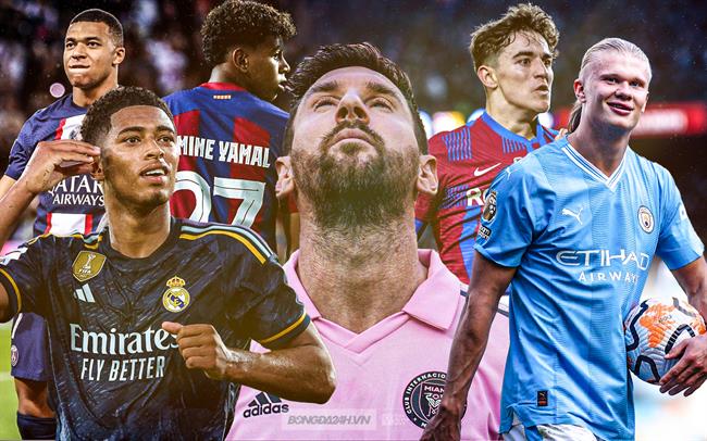 Từ Yamal tới Messi: 21 cầu thủ giỏi nhất thế giới ở độ tuổi của họ
