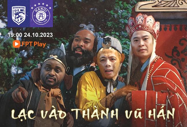 Văn Quyết 'hóa' Tôn Hành Giả trong poster mới của CLB Hà Nội