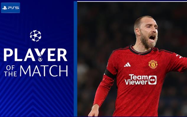 Eriksen xuất sắc nhất trận MU vs Copenhagen