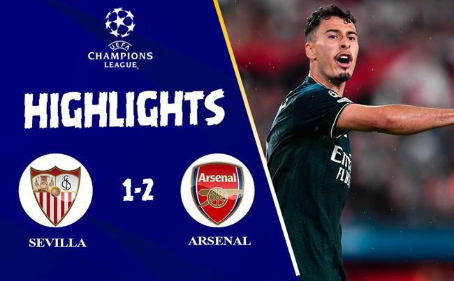 Video Sevilla vs Arsenal cup C1 2023/2024