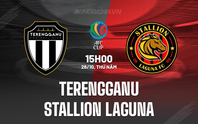 Nhận định Terengganu vs Stallion Laguna 15h00 ngày 26/10 (AFC Cup 2023/24)