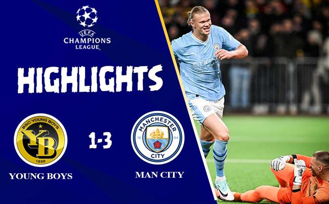 Video Young Boys vs Man City cup C1 2023/2024