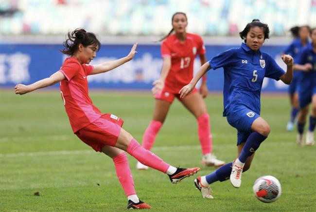 Tuyển nữ Thái Lan thua thảm trước tuyển nữ Hàn Quốc Tuyen nu Thai Lan thua tham truoc tuyen nu Han Quoc