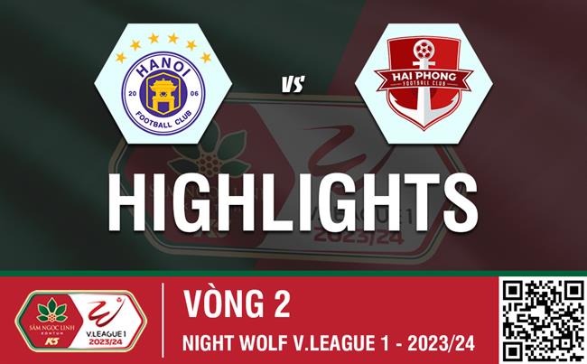 Video Hà Nội vs Hải Phòng : 2 hatrick, phá dớp 13 năm không thắng tại Hàng Đẫy