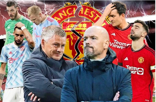So sánh thành tích của Erik ten Hag bên cạnh Ole Gunnar Solskjaer