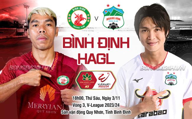 Nhận định Bình Định vs HAGL (18h00 ngày 3/11): Cơ hội cho chủ nhà