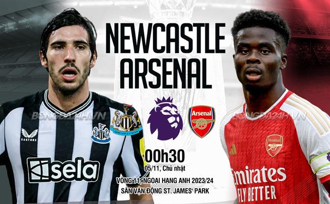 Nhận định Newcastle vs Arsenal (00h30 ngày 5/11): Căng như dây đàn