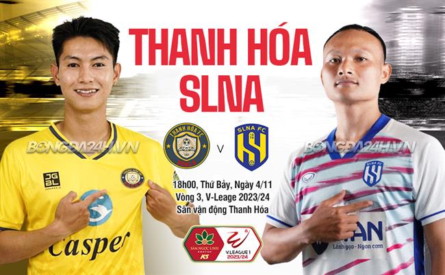 Nhận định Thanh Hóa vs SLNA (18h00 ngày 4/11): Khi lịch sử không ủng hộ đội khách