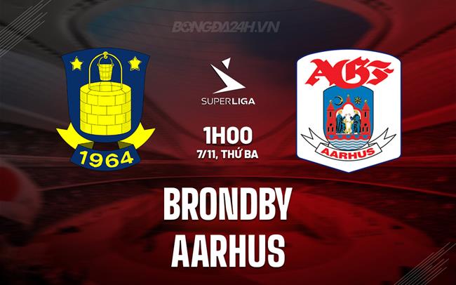 Nhận định Brondby vs Aarhus 1h00 ngày 7/11 (VĐQG Đan Mạch 2023/24)