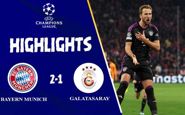 Video Bayern Munich vs Galatasaray cup C1 2023/2024