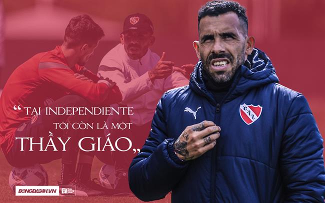 Carlos Tevez: “Ở Independiente, tôi còn là một người thầy giáo”