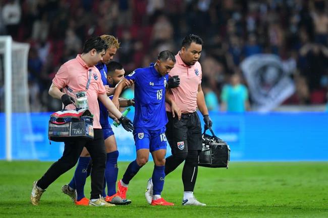 Tuyển Thái Lan nhận tổn thất kép sau thất bại trước Trung Quốc