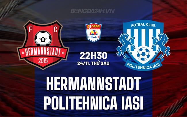 FC Hermannstadt vs Politehnica Iași - 2023-11-24 