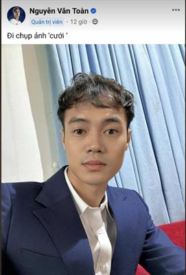 Văn Toàn gây chú ý khi khoe “đi chụp ảnh cưới” 1 Văn Toàn gây chú ý khi khoe “đi chụp ảnh cưới” 1