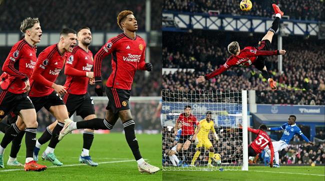 ĐHTB vòng 13 Ngoại hạng Anh 2023/24: 2 sao trẻ MU góp mặt