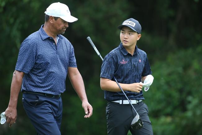 Anh Minh đối đầu huyền thoại golf thế giới Michael Campbell