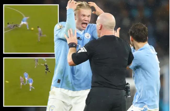 Tình huống trọng tài cướp đi chiến thắng của Man City trước Tottenham