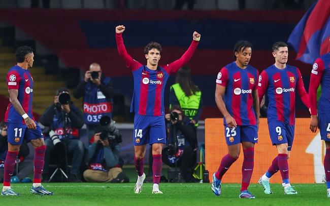 Sao Barca ăn mừng kiểu Bellingham sau khi xé lưới Atletico Madrid