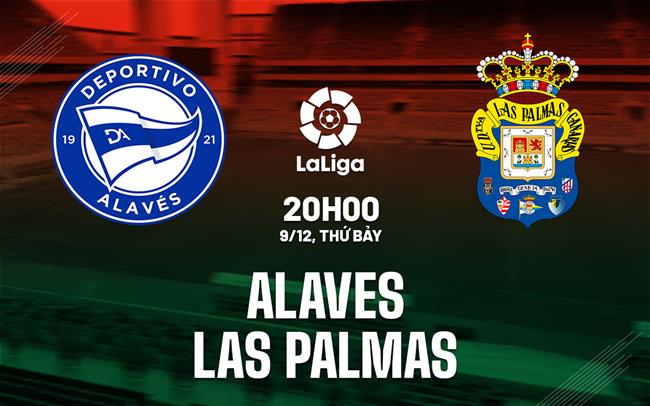 Nhận định bóng đá Alaves vs Las Palmas 20h00 ngày 9/12 (La Liga 2023/24)